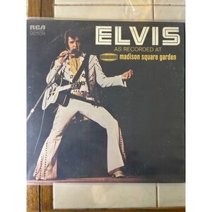 Elvis Presley Live At Madison Square Garden Vinyl‎ Record Album RCA Victor LP